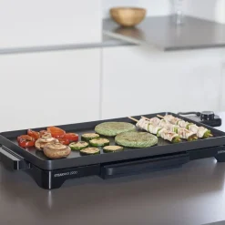 Grill elektryczny plancha Taurus Steakmax 2200, 2200 W, otwarta konstrukcja, czarny