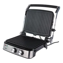 Grill i gofrownica 2 w 1 Hoffen Expert AK-3459, 2000 W, z wymiennymi płytkami