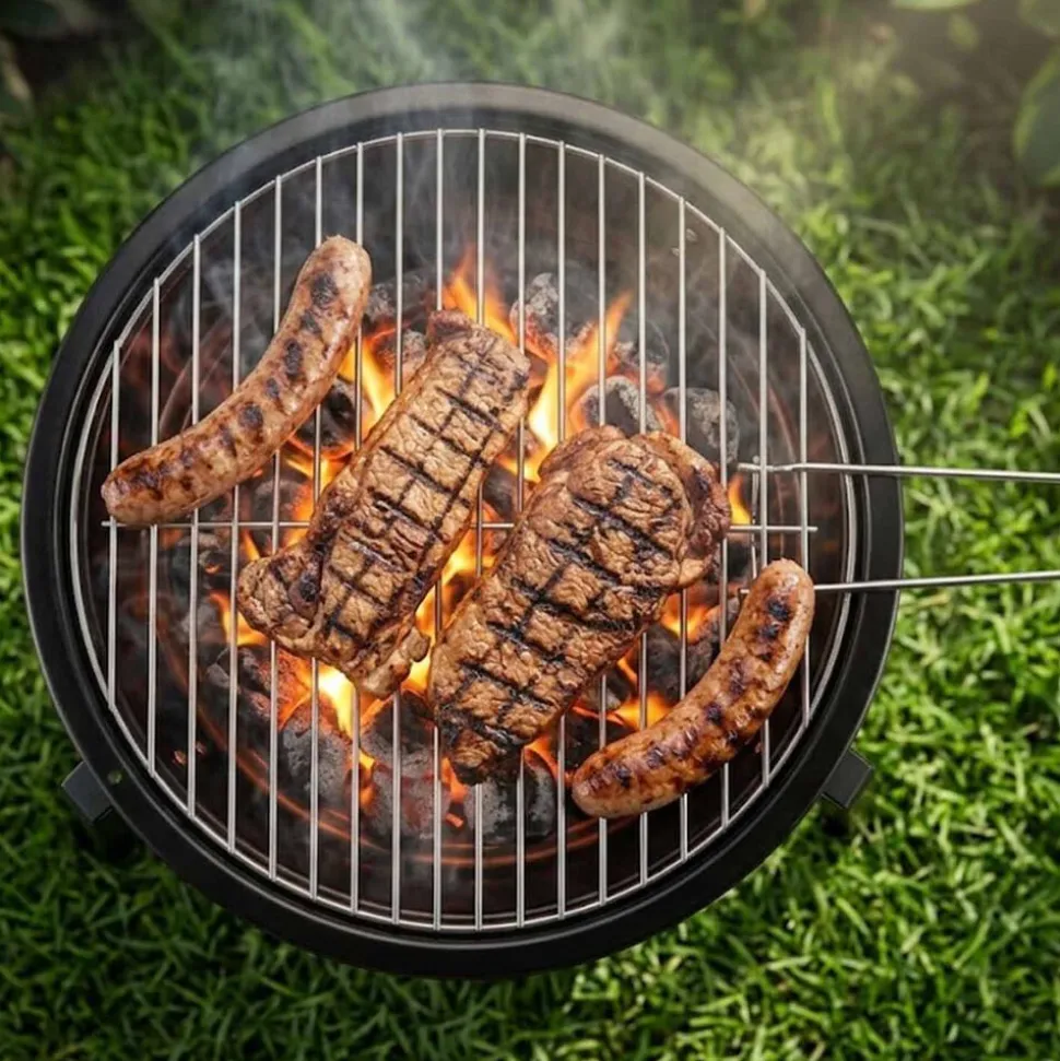 Grill turystyczny Time For Grill, średnica 34,5 cm