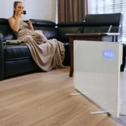 Grzejnik elektryczny IR Lafe ThermoSmart, 500 W, ze szklanym panelem