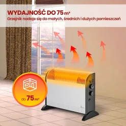 Grzejnik konwektorowy Extralink, 2000 W
