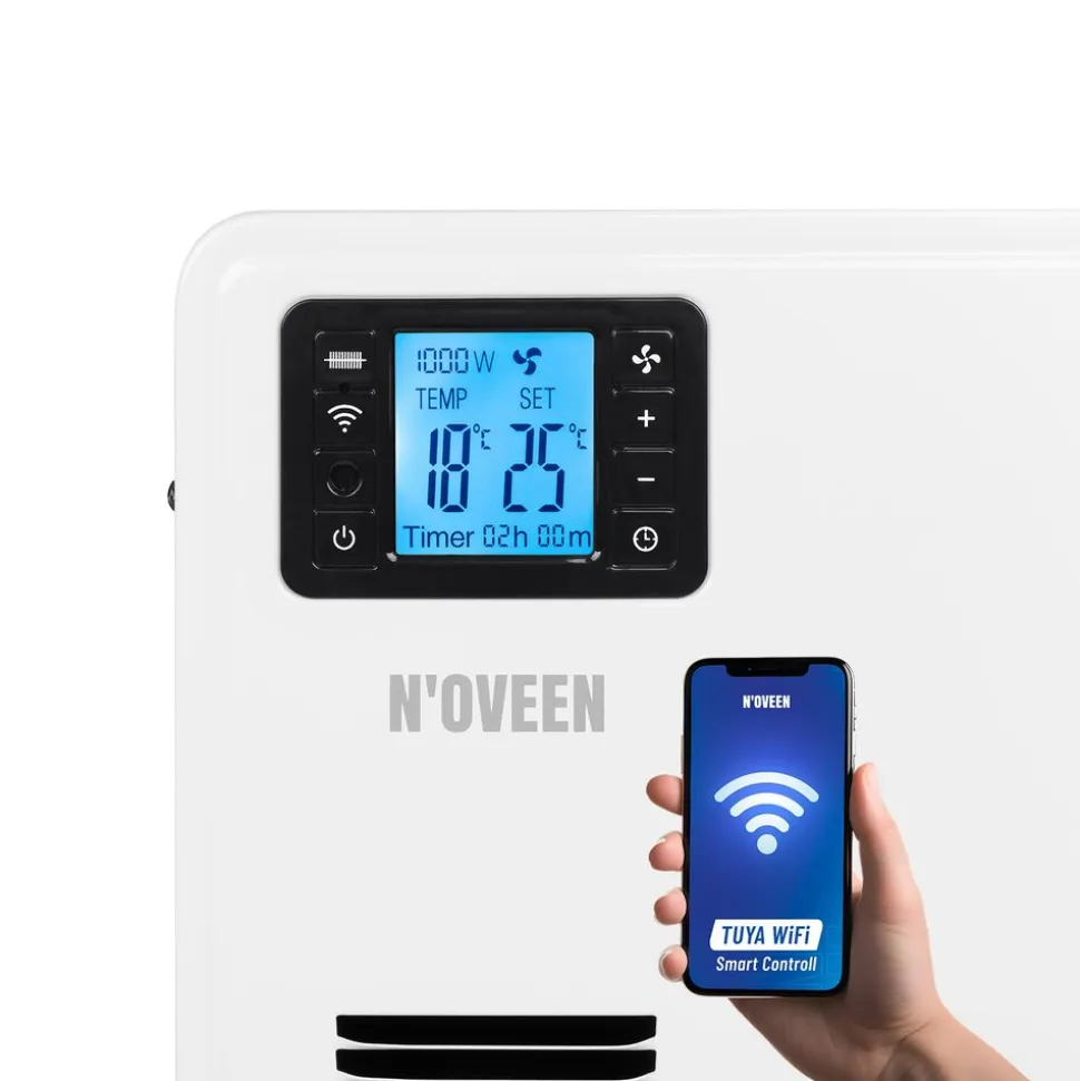 Grzejnik konwektorowy Noveen CH9099 XXL Tuya WiFi Smart, 2300 W