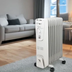 Grzejnik olejowy Emerio HO-105589, 2000 W, biały