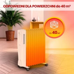Grzejnik olejowy Extralink, 2500 W