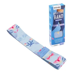 Guma oporowa Spokey The Bloom Elastic Band, opór 20 kg, niebieska