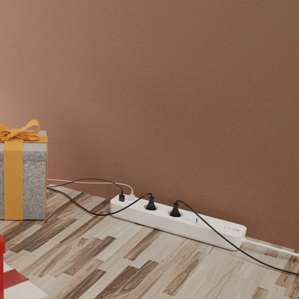 Inteligentna listwa zasilająca Tesla Smart Power Strip 3 + 4 USB, Wi-Fi