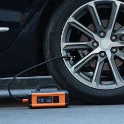 Jump starter 2 w 1 PCMOS Y-QB05, 10000 mAh, z kompresorem