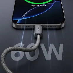 Kabel USB-C-USB-C Aukey CB-DCC062, 60 W, 1,8 m
