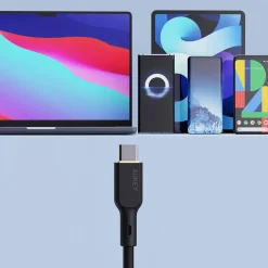 Kabel USB-C-USB-C Aukey CB-DCC241, 240 W, 1,8 m