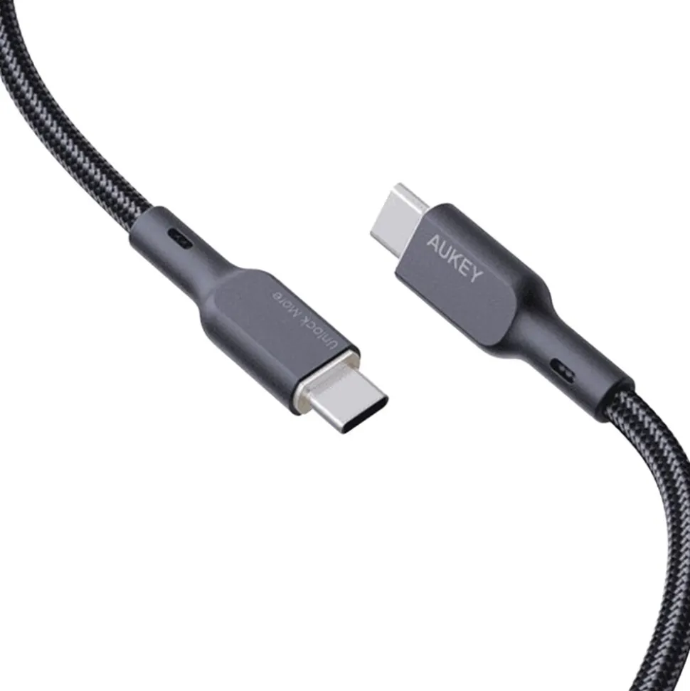 Kabel USB-C-USB-C Aukey CB-KCC102, 100 W, 1,8 m