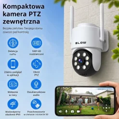 Kamera zewnętrzna Blow T-135, 5MP, TUYA WiFi, obrotowa