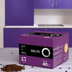 Kapsułki do ekspresu Delta MythiQ, intensywność 15, 40 szt.