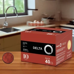 Kapsułki do ekspresu Delta Qalidus, intensywność 10, 40 szt.