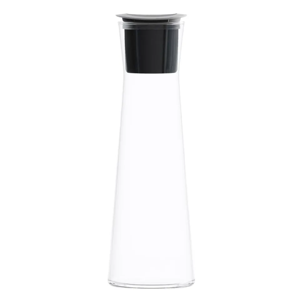 Karafka filtrująca szklana Wessper K1 Borosilicate Actitex™, czarna