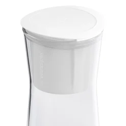 Karafka filtrująca szklana Wessper K1 Borosilicate Actitex™, biała