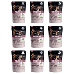Karma dla dorosłych psów Pet Republic z wołowiną, mokra, 9 x 500 g