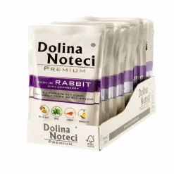 Karma dla psa Dolina Noteci, z królikiem, mokra, 10 x 500 g