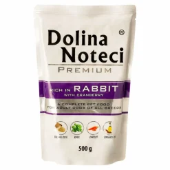 Karma dla psa Dolina Noteci, z królikiem, mokra, 10 x 500 g