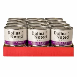 Karma dla psa Dolina Noteci, z królikiem, mokra, 12 x 800 g