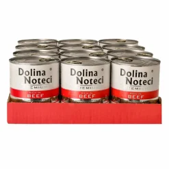 Karma dla psa Dolina Noteci, z wołowiną, mokra, 12 x 800 g