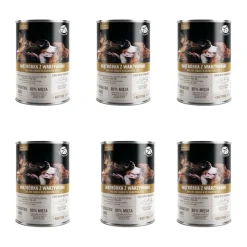 Karma dla psa Pet Republic, z wątróbką i warzywami, mokra, 6 x 1250 g