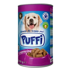 Karma dla psów Puffi, mokra, jagnięcina, 6 x 1240 g