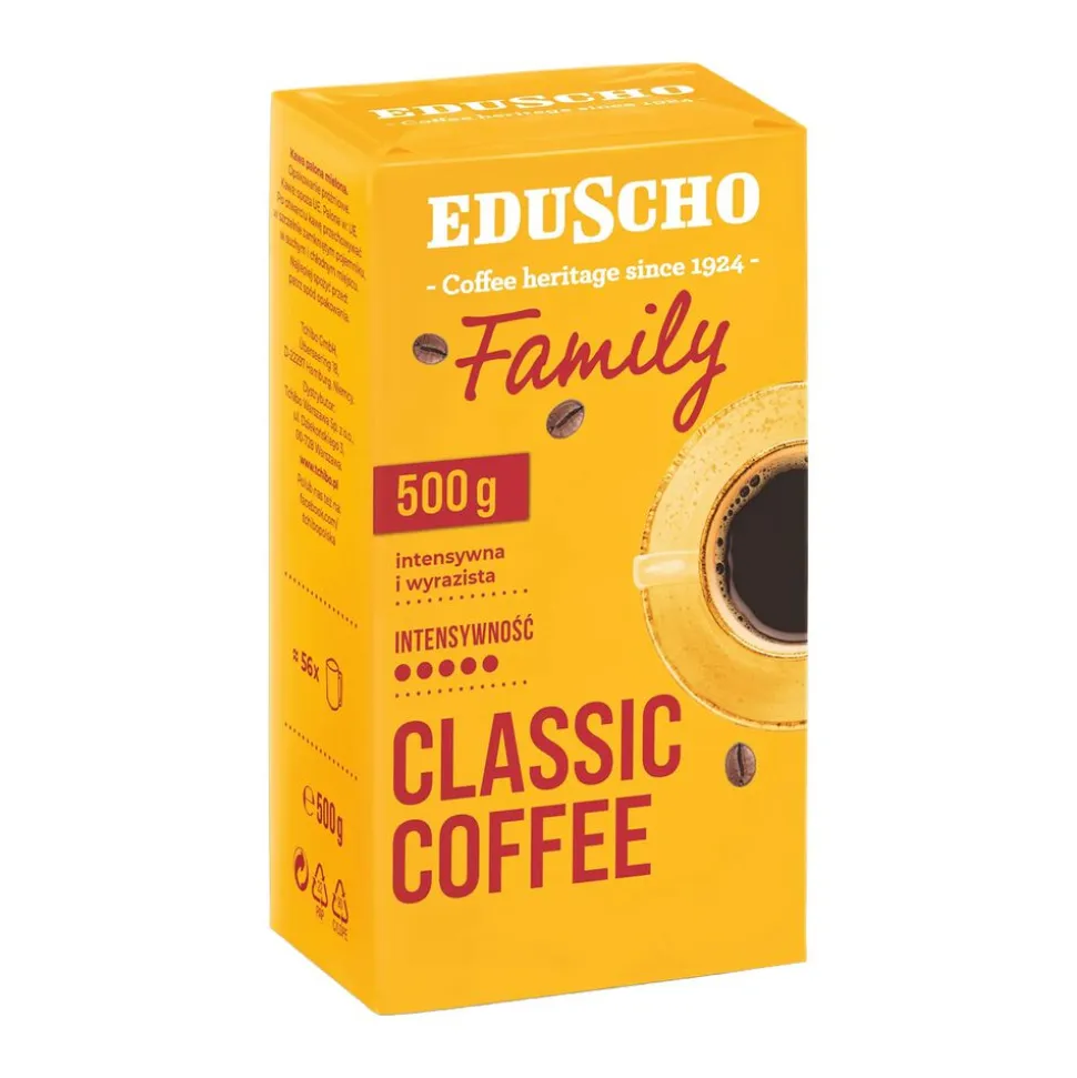 Kawa mielona Eduscho Family, 500 g, intensywność 5/5