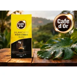 Kawa ziarnista Cafe d'Or Bilanciato, Arabica i Robusta, 1 kg, intensywność 4/5