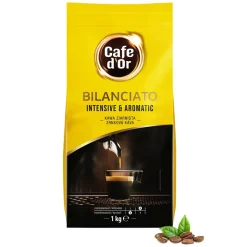 Kawa ziarnista Cafe d'Or Bilanciato, Arabica i Robusta, 1 kg, intensywność 4/5