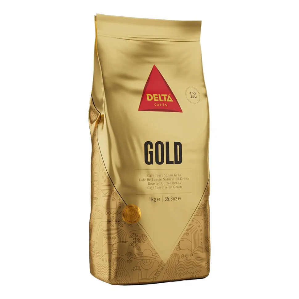 Kawa ziarnista Delta Gold, 1 kg, intensywność 12