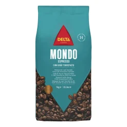 Kawa ziarnista Delta Mondo Espresso, 1 kg, intensywność 14