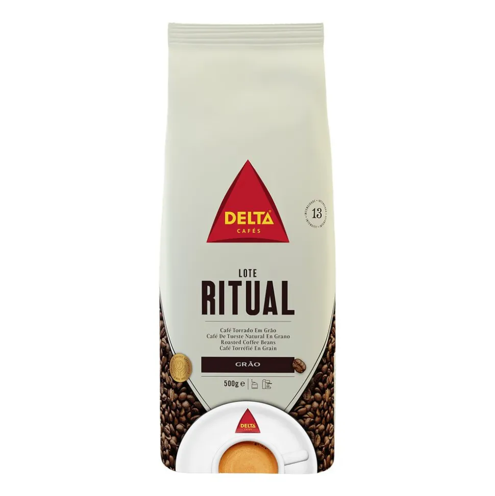 Kawa ziarnista Delta Ritual, 500 g, intensywność 13