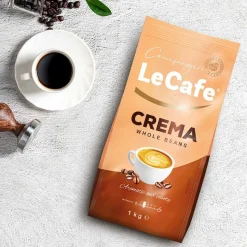 Kawa ziarnista Le Cafe Crema, 1 kg, intensywność 2/5