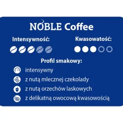 Kawa ziarnista Noble Coffee, 250 g, intensywność 3/5