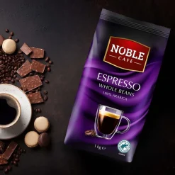 Kawa ziarnista Noble Espresso, 1 kg, intensywność 4/5