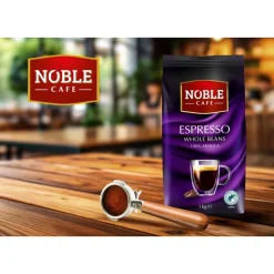 Kawa ziarnista Noble Espresso, 1 kg, intensywność 4/5