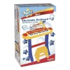 Keyboard elektroniczny Bontempi, z mikrofonem i stołkiem, żółty