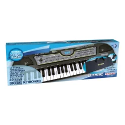 Keyboard elektroniczny Bontempi, z futerałem, czarny