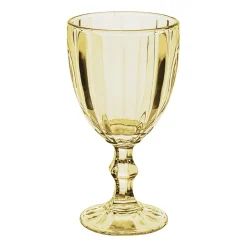 Kielichy do wody Florina Sorrento, 4 sztuki, 320 ml, żółte