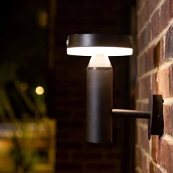 Kinkiet solarny LED Sanico Goldlux Gwinea, czujnik PIR, 4000K