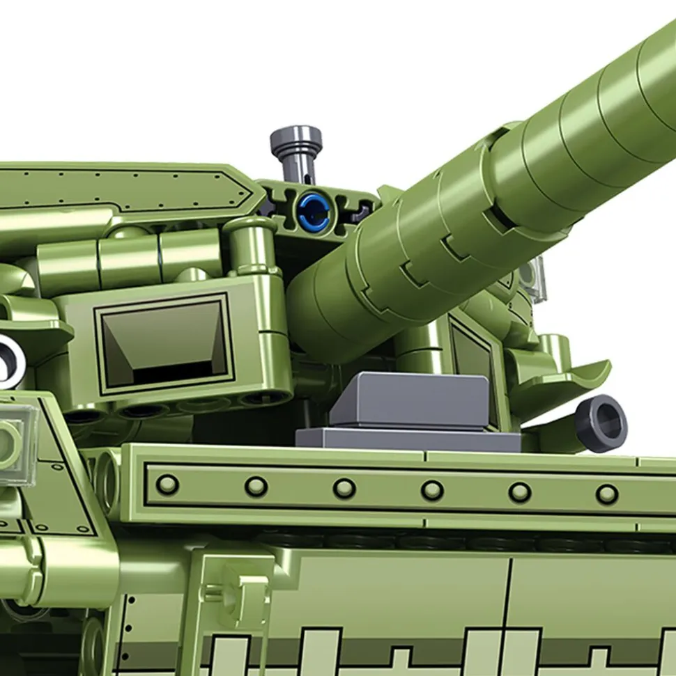 Klocki Baka BK6615 Czołg T-14, 1510 elementów