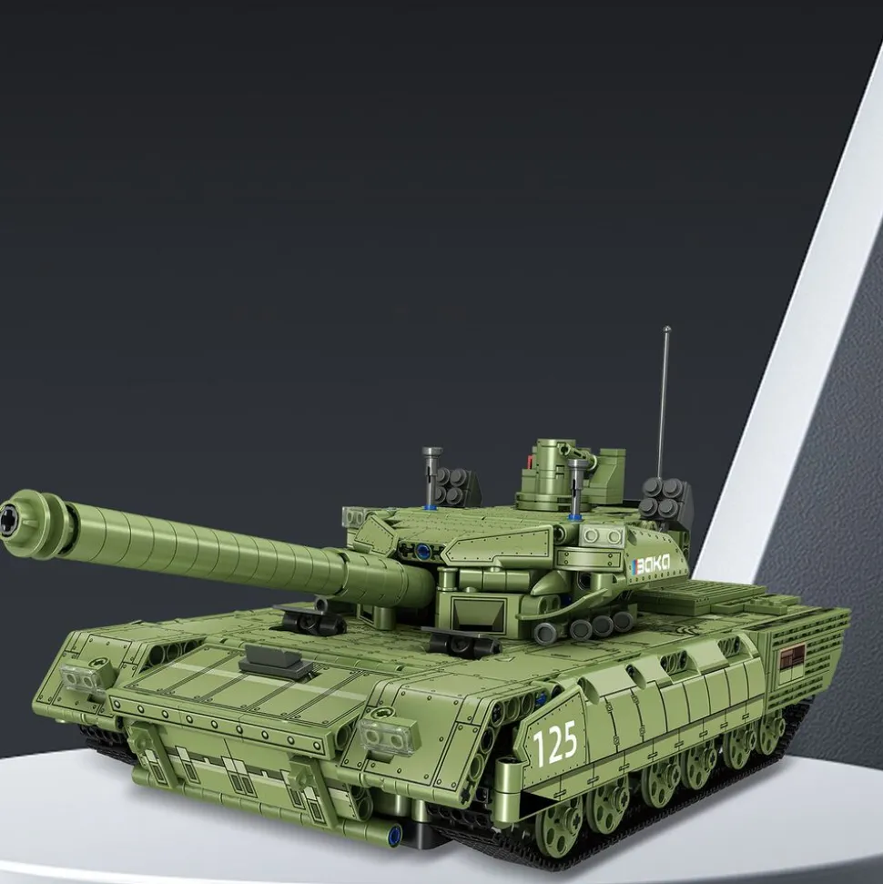 Klocki Baka BK6615 Czołg T-14, 1510 elementów