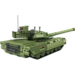 Klocki Baka BK6615 Czołg T-14, 1510 elementów