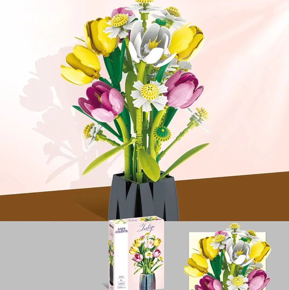 Klocki Baka 33802 Tulipan, 1250 elementów