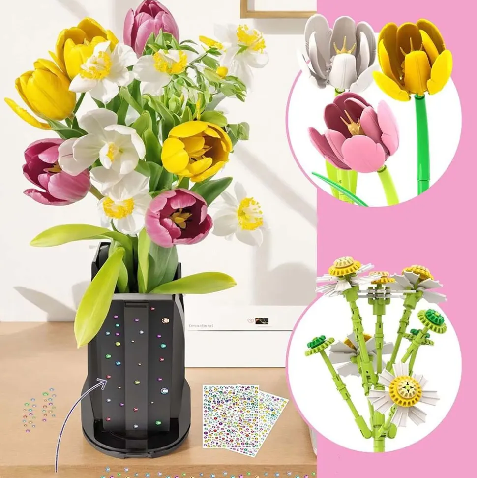 Klocki Baka 33802 Tulipan, 1250 elementów