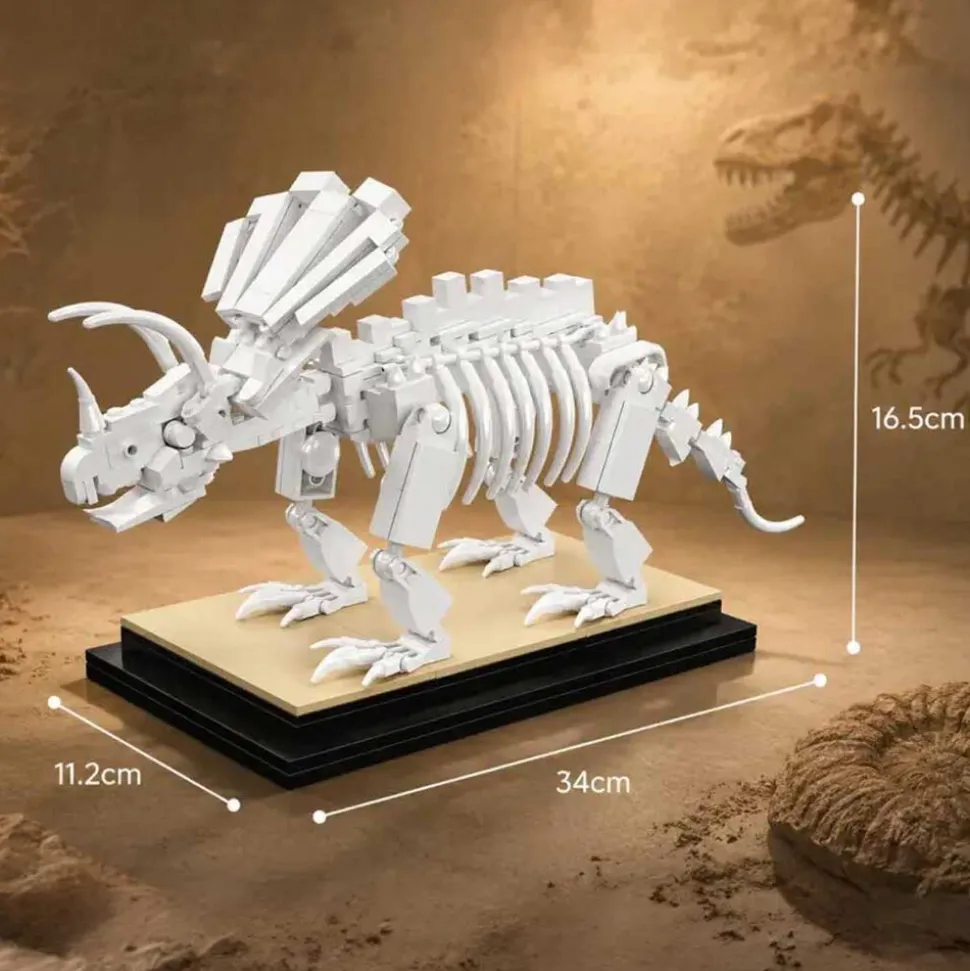Klocki Mould King 29006 Dinozaur Triceratops, 397 elementów