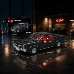 Klocki Mould King 10199 GTO Classic Muscle Car, 1563 elementów