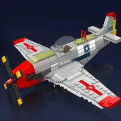 Klocki Mould King 24068 P-51D Mustang, 396 elementów