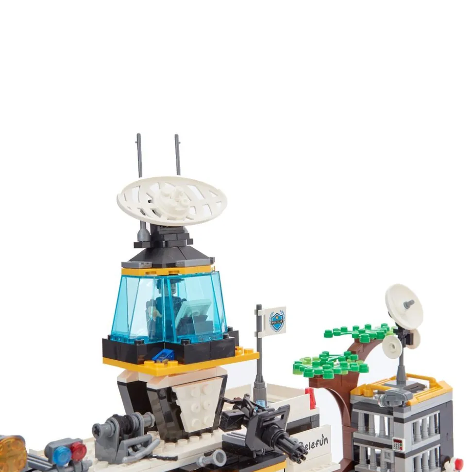 Klocki posterunek 1363 elementy, 6 figurek