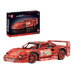Klocki Samochód wyścigowy F40 Mould King, model 13095, 2688 elementów